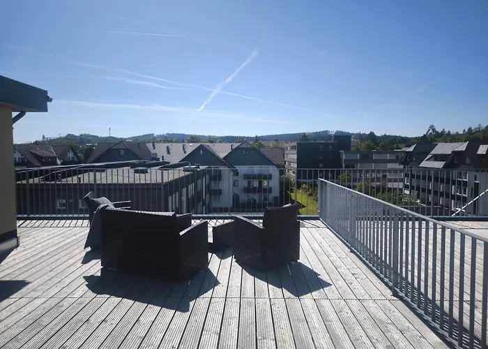 Apartment Livingstar With Privat Sauna 4 Pers Wifi Near Lift Winterberg