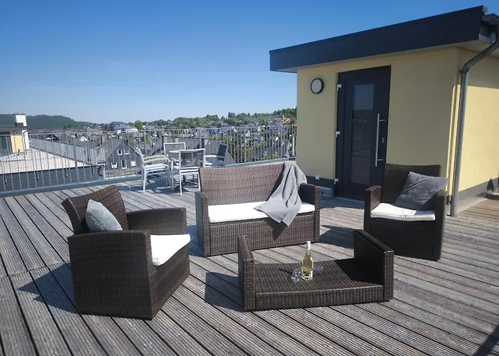 Apartment Livingstar With Privat Sauna 4 Pers Wifi Near Lift Winterberg